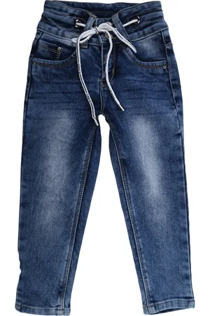 V-Mart Girls Blue Classic Heavy Fade Jeans