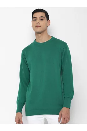 Forever 21 Men Green Pullover
