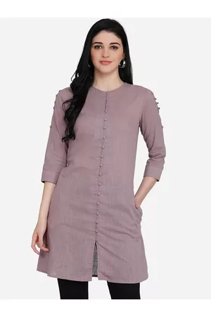 Eavan Women Mauve Solid Tunic