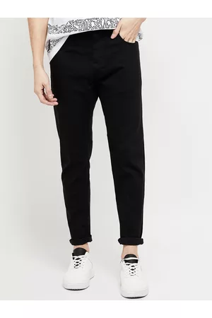 Max Collection Men Black Regular Fit Clean Look Jeans