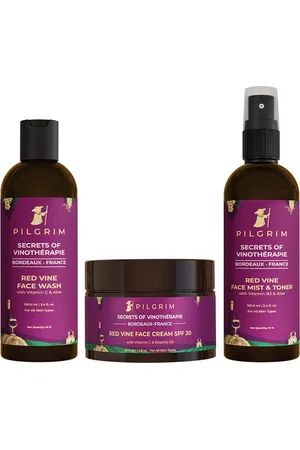 Pilgrim Anti Ageing & Extra-Glow Skin Care Kit for De-Pigmentation