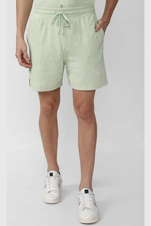 Forever 21 Men Green Shorts