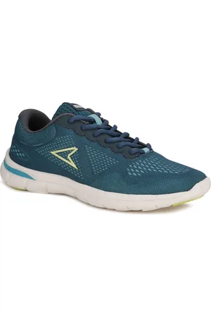 POWER Women Blue Woven Design Sneakers