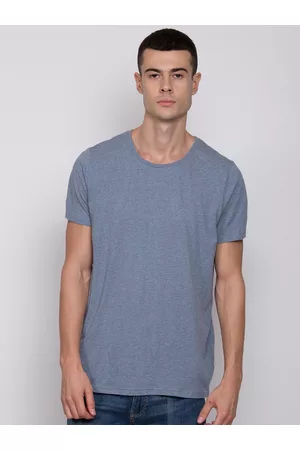 Matinique Men Blue Slim Fit T-shirt
