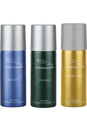 Jaguar Men Set of Classic Gold - For Men - Classic Deodorant - 150 ml each