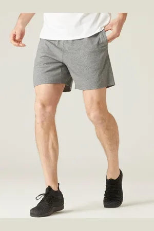 DECATHLON Men Grey Mid-Rise Training Shorts
