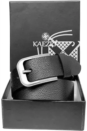 KAEZRI Men Black Belts