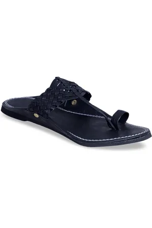 PANAHI Men Black Sandals