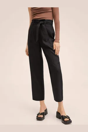 Mango Casual Cropped Trousers  Buy Mango Casual Cropped Trousers Online In  India