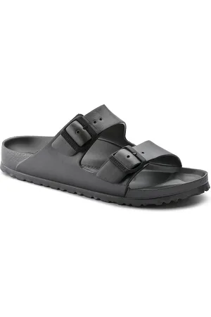 Birkenstock Unisex Grey Solid Arizona EVA Regular Width Comfort Sandals