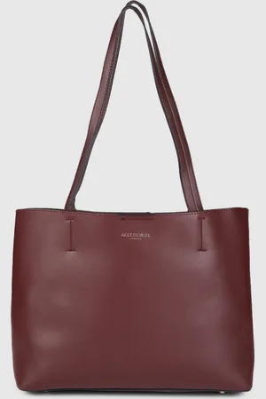 Accessorize London Women Faux Leather Leo Tote Bag