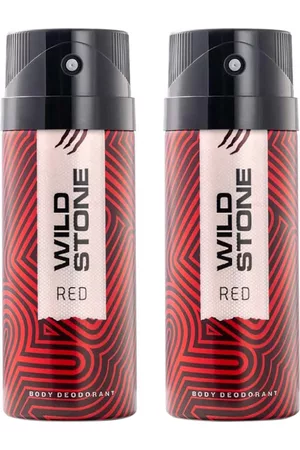 Wild Stone Men Pack Of 2 Red Deodorants 675 ml