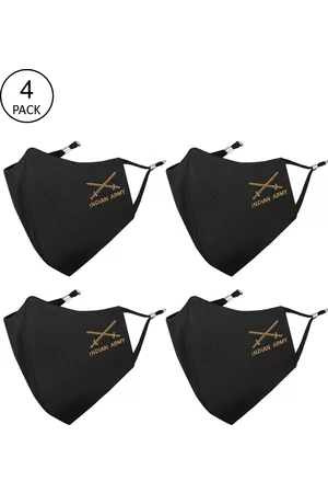 Masq Men Pack of 4 Olive Mask