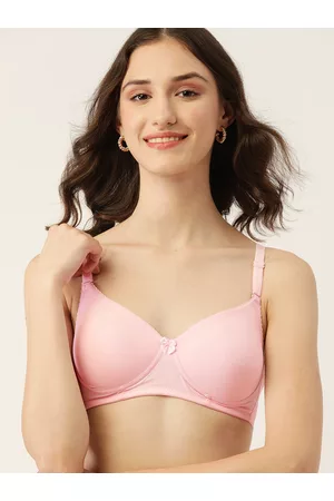 DressBerry Solid Non-Wired Lightly Padded Sports Bra