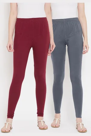 Tulsattva Women Pack Of 2 Solid Leggings