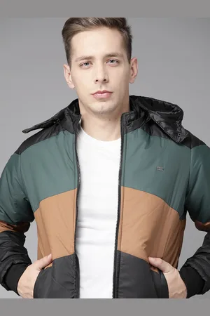 Buy Roadster Men Navy Solid Bomber - Jackets for Men 5388190 | Myntra