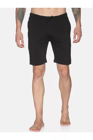 dollar Men Black Lounge Shorts