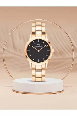 Daniel Wellington Iconic Link Black Dial Women Watch -32mm DW00100212
