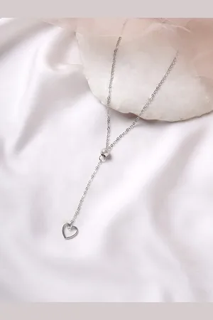 BeWitched Silver-Toned Silver-Plated Necklace