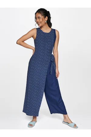 Buy online Global Desi Black Polyester Full Leg Jumpsuit from western wear  for Women by Global Desi for ₹1839 at 47% off | 2024 Limeroad.com