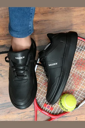 Killer Men Black Perforations Lightweight Sneakers