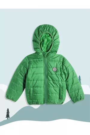 Ralph Lauren Boys Green Puffer Jacket