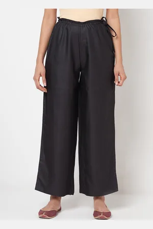 Fabindia Women Black Trousers