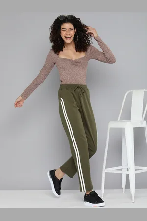 Tape Button Side Wide Leg Pants | Casual wide leg pants, Girls fashion  clothes, Clothes for women