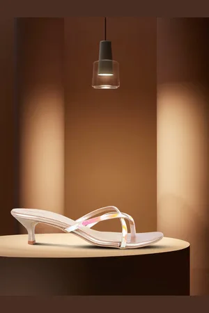 All Things Mochi Women Gold-Toned Solid Sandals