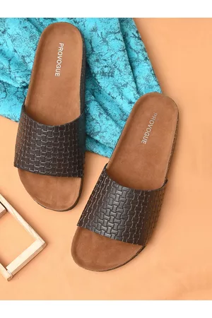 Provogue Men Brown Sliders