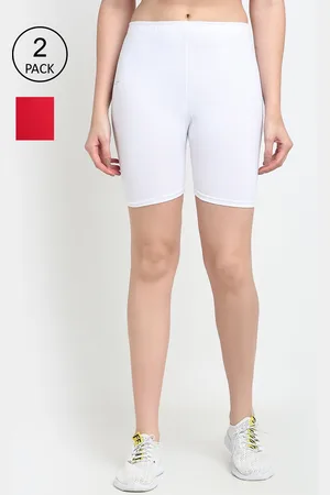 Jinfo Women Pack Of 2 Cycling Sports Shorts