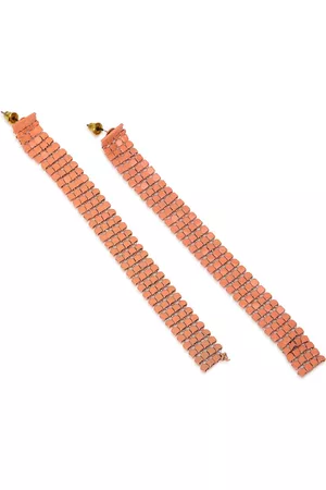 Forever 21 Orange Contemporary Drop Earrings