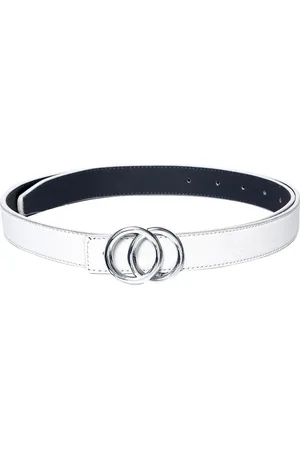thickskin Girls White PU Belt