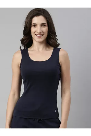 ENAMORA E025 Slim Fit Tank Top for Women with Stay New Finish