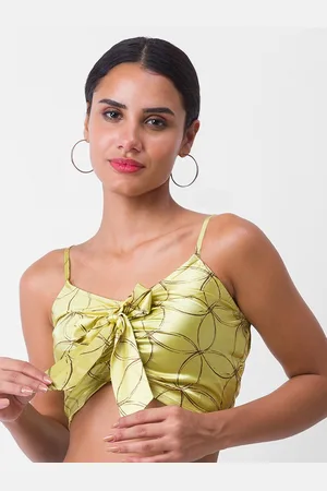 Globus Green & willow Floral Print Top