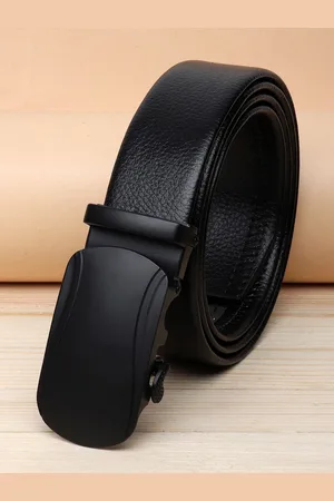 ZORO Men Black PU Belt