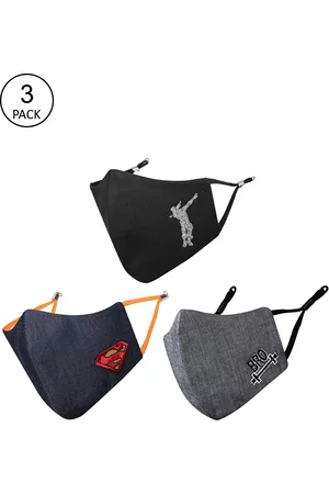Masq Unisex Kids Pack of 3 Mask