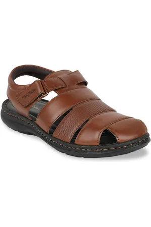 Buy Bata Solid Black Sandals online