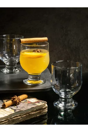 Roxx Set of 6 Transparent Glass Tumbler