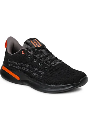 JQR Men SHOOTER 2 Black Mesh Running Shoes