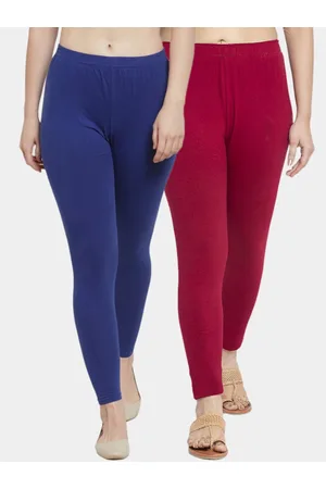 Jinfo Women Pack of 2 Solid Leggings