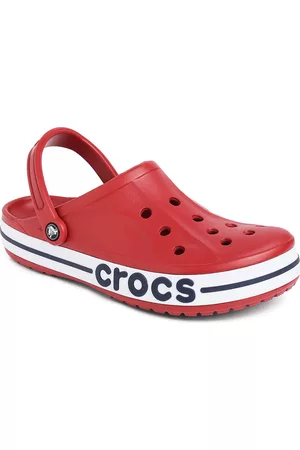 Crocs Unisex Maroon & Navy Blue Clogs Sandals