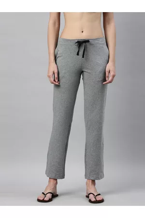 ENAMORA Women Bootcut Mid-Rise Track Pants