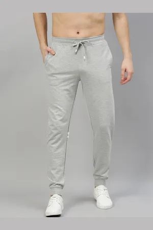 HARVARD Men Grey Solid Joggers
