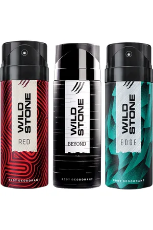 Wild Stone Men Pack of 3 Deodorant - 150 ml Each