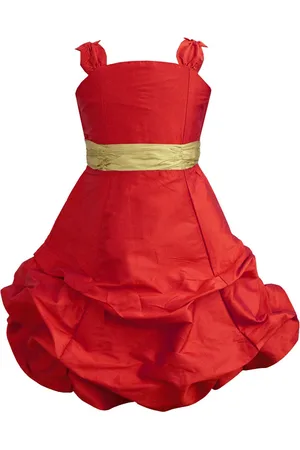 A.T.U.N. Girls Solid Ballroom Gown