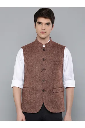 Buy Khaki Blazers & Waistcoats for Men by LOUIS PHILIPPE Online