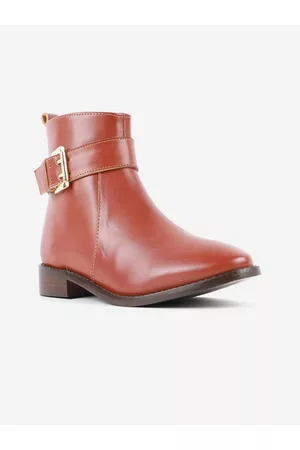 Carlton London Women Tan Flat Boots