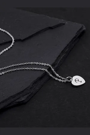 Tistabene Women White Rhodium-Plated P Pendant