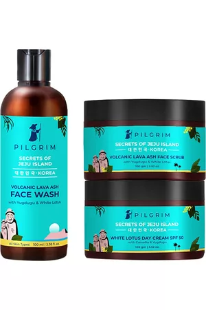 Pilgrim Jeju Islands Rejuvenating Skin Care Set-Korean Beauty